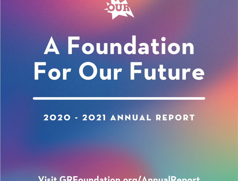 A Foundation for Our Future, 2020 - 2021 annual report copy