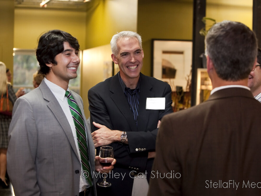 Attendees at a Professional Advisors event