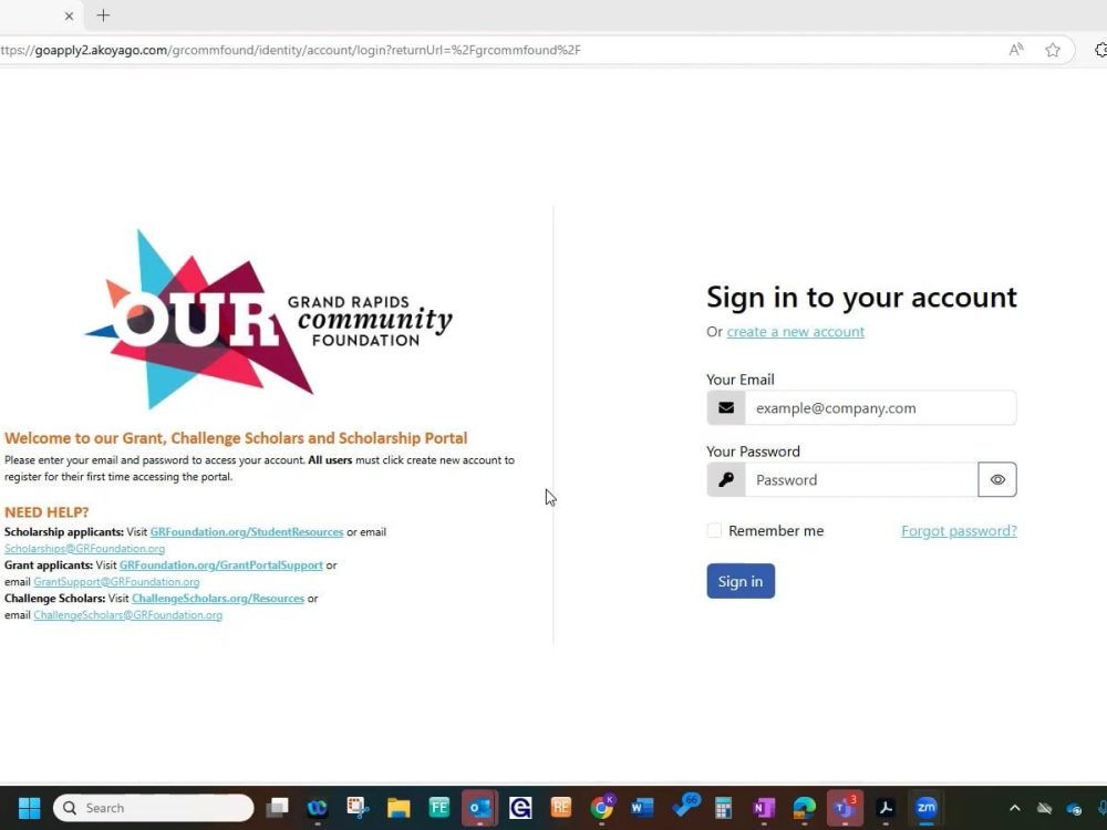Create an account thumb